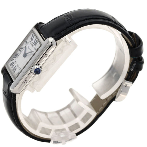 Cartier Tank Must SM Watch SS Leather — view 2