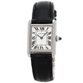 Cartier Tank Must SM Watch SS Leather