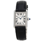 Cartier Tank Must SM Watch SS Leather