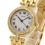 Cartier Panthère Vlc Bezel Diamond Watch 18k Yellow Gold — view 3