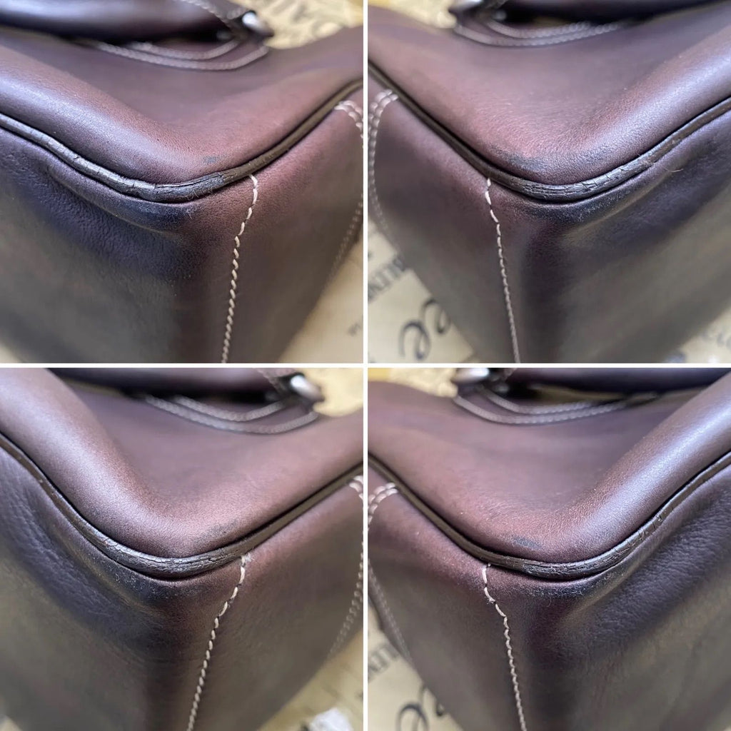 Celine Hand Tote Boogie Leather Brown — view 7