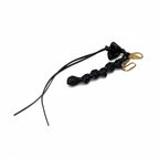 Celine Phoebe Philo Era Bag Charm Black Leather Key Holder