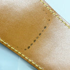 Louis Vuitton Business Bag Epi Serviette Fermoir with Key Solid Brown — view 9