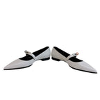 Hermes Kelly Buckle Ballet Shoes — view 3