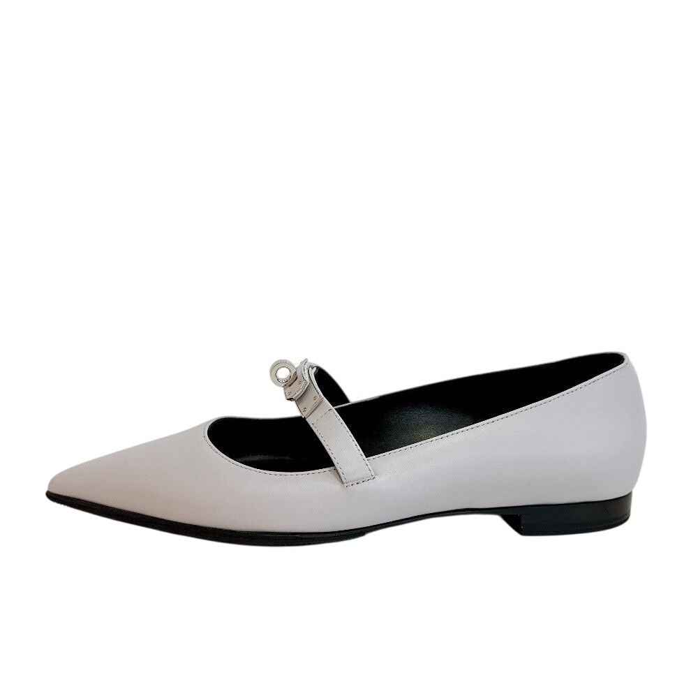 Hermes Kelly Buckle Ballet Shoes