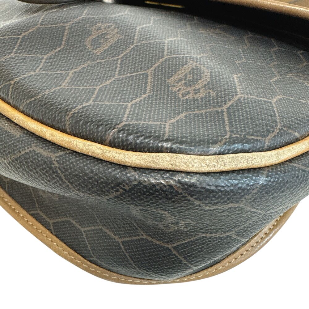 Dior Vintage CD Logo Pochette Honeycomb Shoulder — view 5