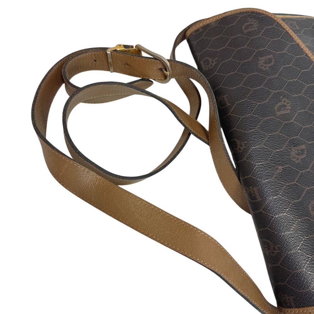 Dior Vintage CD Logo Pochette Honeycomb Shoulder — view 3