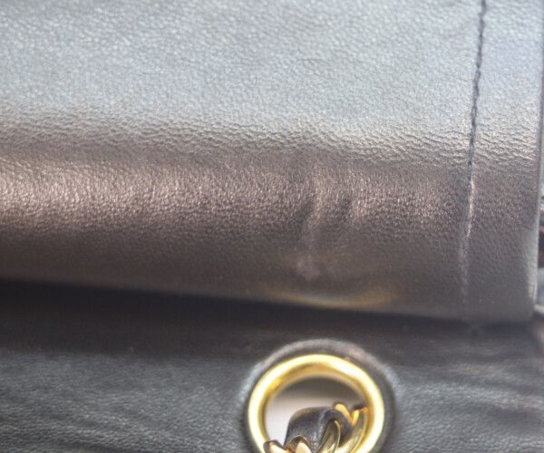 Chanel Black Lamb Gold Quilted 23 Shoulder — view 9