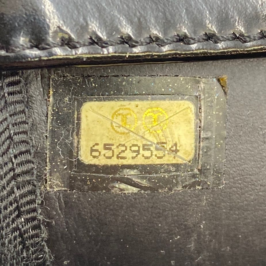 Chanel Tote CC Logo Black Perforated Leather Chain Business — view 5