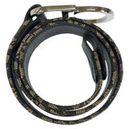 Dior Vintage Trotter 75 cm Navy Silver Canvas Belt — view 6