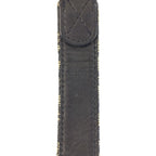Dior Vintage Trotter 75 cm Navy Silver Canvas Belt — view 4