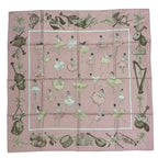 Hermes Carre 90 Scarf Silk la Dance Ballet Dancer Ballerina Pink