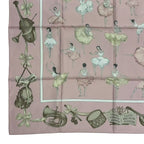 Hermes Carre 90 Scarf Silk la Dance Ballet Dancer Ballerina Pink — view 2