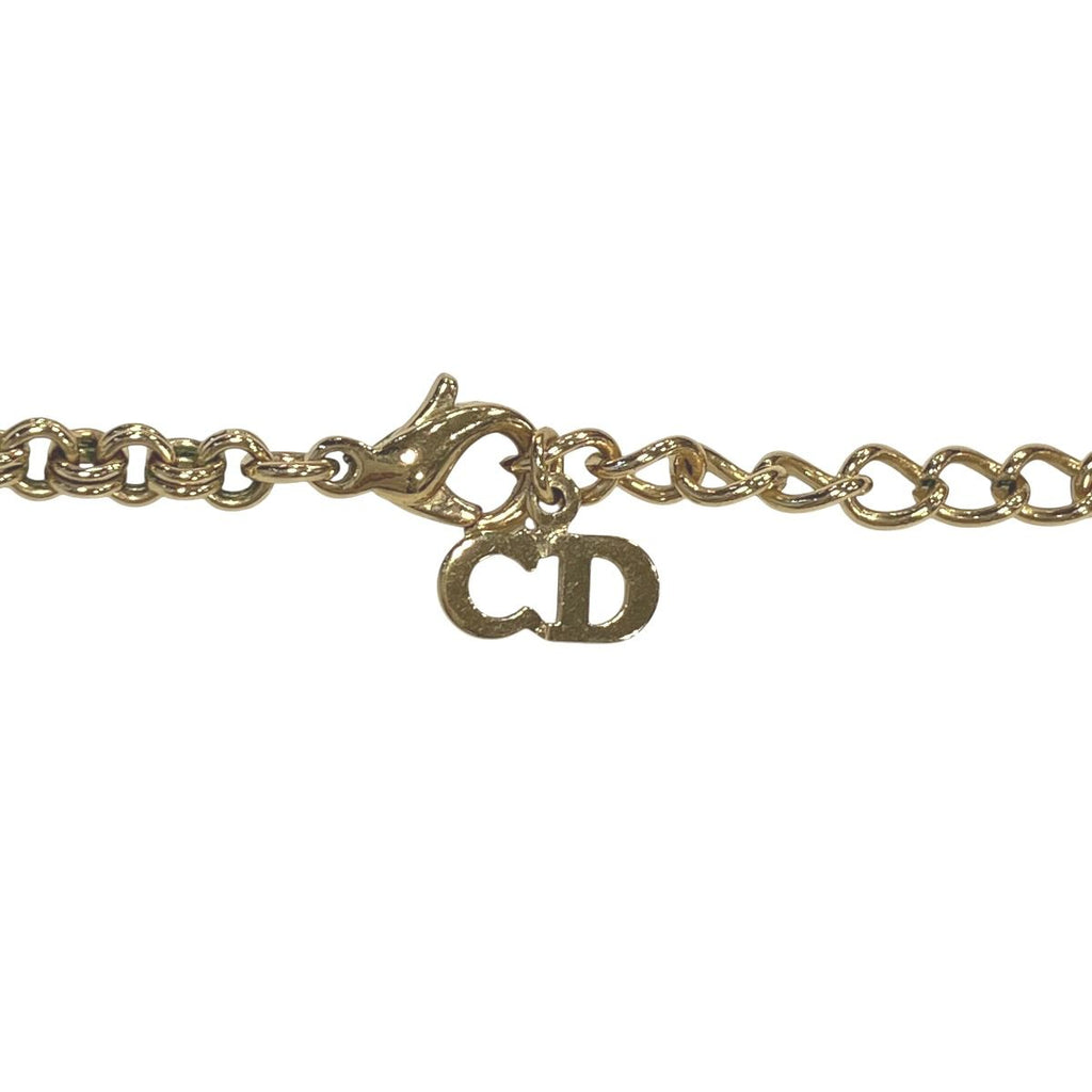 Dior Necklace 43.5 cm Alloy Rhinestone — view 2