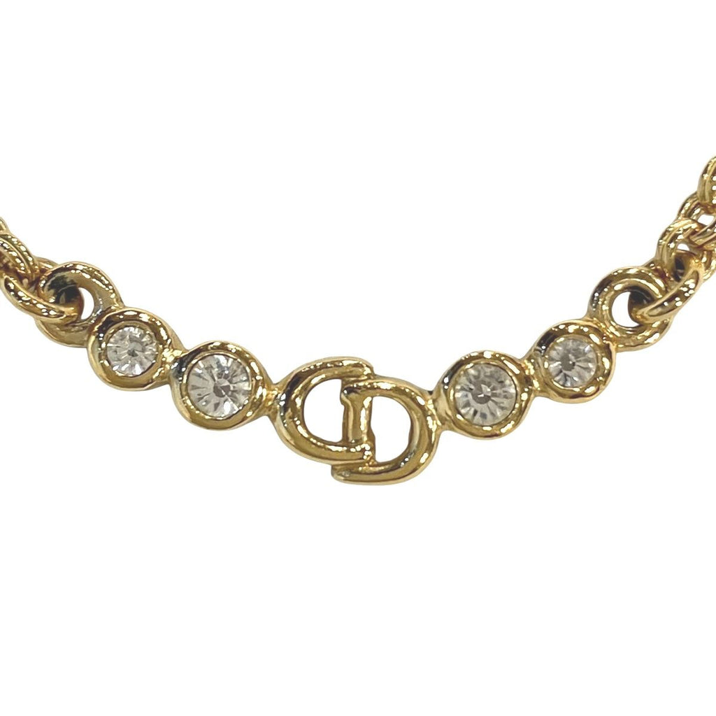 Dior Necklace 43.5 cm Alloy Rhinestone