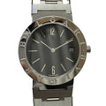 Bvlgari Watch SS Quartz Black Dial