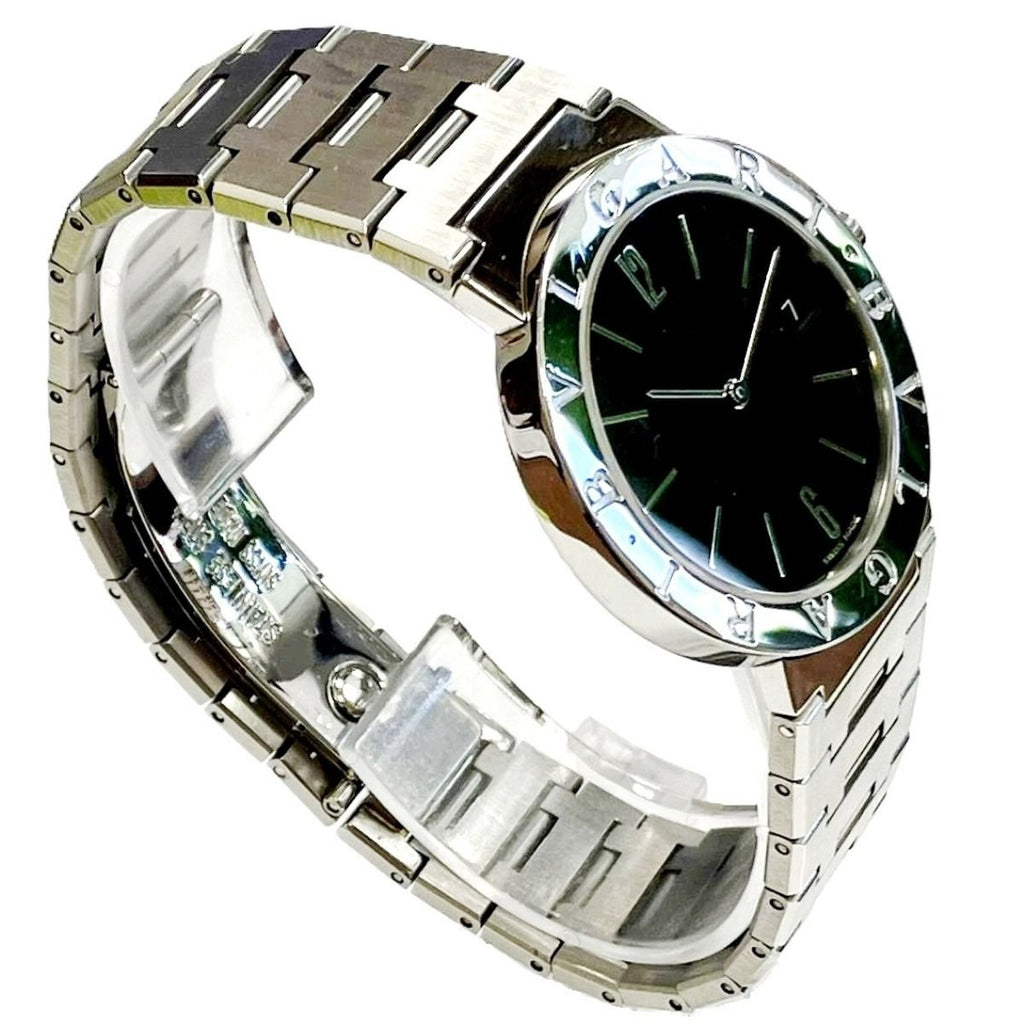 Bvlgari Watch SS Quartz Black Dial — view 3