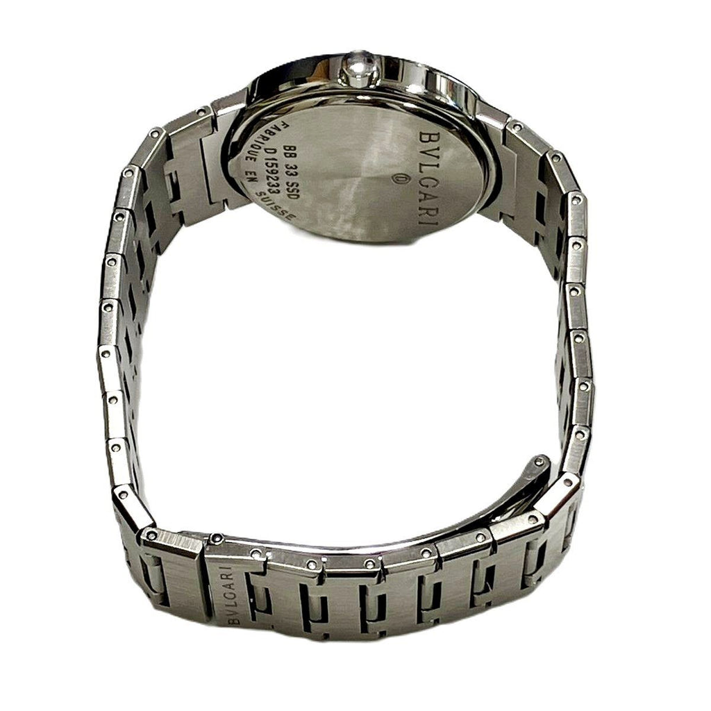 Bvlgari Watch SS Quartz Black Dial — view 6