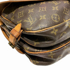 Louis Vuitton Saumur 30 Monogram Shoulder Bag Canvas — view 6