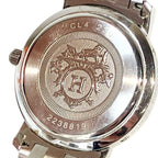 Hermes Cles Watch SS Quartz Pink Shell Dial — view 5