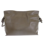 Loewe Flamenco Clutch Mini 2-Way Shoulder Handbag Nappa Calfskin Dark Khaki Gold — view 4