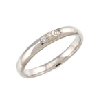 Celine Macadam Ring Diamond Pt Platinum 18k YG Yellow Gold — view 4