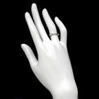Celine Macadam Ring Diamond Pt Platinum 18k YG Yellow Gold — view 6
