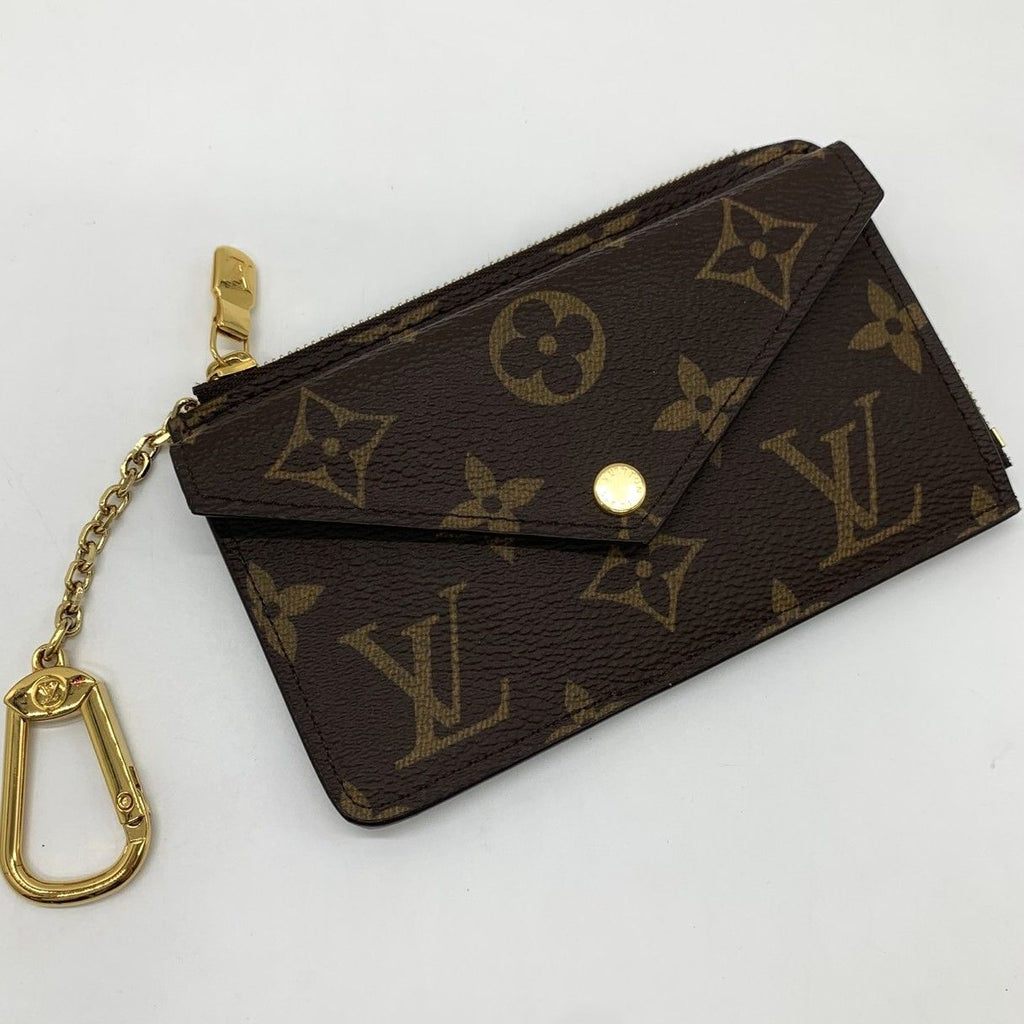 Louis Vuitton Card Holder Recto Verso Case Monogram Canvas Brown