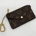 Louis Vuitton Card Holder Recto Verso Case Monogram Canvas Brown