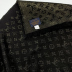 Louis Vuitton Etole LV Timeless Scarf Cashmere Black Gold — view 3