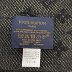 Louis Vuitton Etole LV Timeless Scarf Cashmere Black Gold — view 4