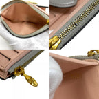Louis Vuitton Portefeuille Pont Neuf Leather Trifold Wallet Gray — view 8
