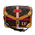 Louis Vuitton Summer Trunk Pochette Metis Monogram Leather Shoulder Bag Brown