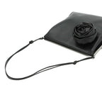 Gucci Shoulder Bag Leather Black 005 Silver — view 6