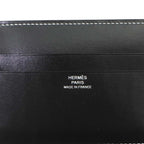 Hermes Series Oriental Card Case Business Holder Box Calf Black — view 7