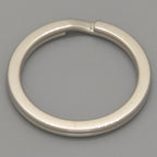 Hermes Key Holder Cheval Key Ring Charm Metallic Polished Stainless Steel — view 6