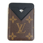 Louis Vuitton Card Case Holder Magnet Monogram Canvas Brown