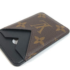 Louis Vuitton Card Case Holder Magnet Monogram Canvas Brown — view 6