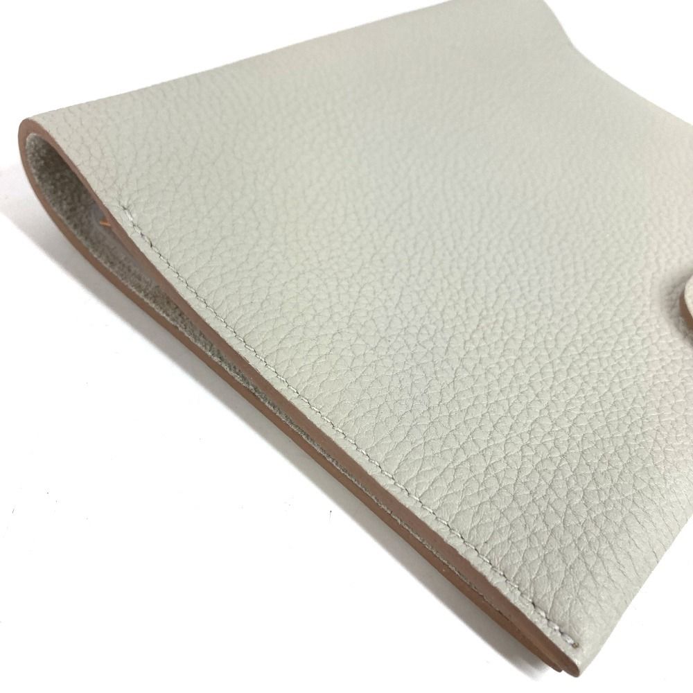 Hermes Notebook Cover Ulysse Neo PM Leather Light Gray Agenda — view 5