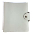 Hermes Notebook Cover Ulysse Neo PM Leather Light Gray Agenda