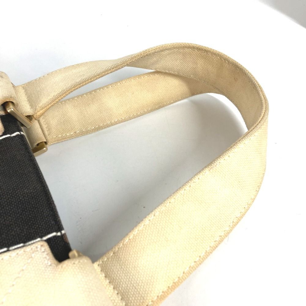 Chanel Tote CC Logo Cotton Black — view 8