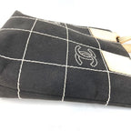 Chanel Tote CC Logo Cotton Black — view 7
