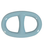 Hermes Scarf Ring Chaine D'ancre Logo Metal Light Blue — view 5