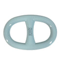 Hermes Scarf Ring Chaine D'ancre Logo Metal Light Blue