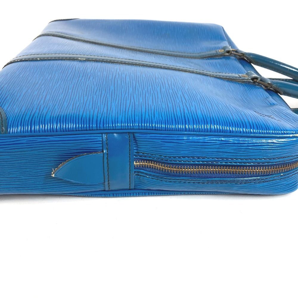 Louis Vuitton Business Bag Porto Documan Voyage Pdv Epi Leather Toledo Blue — view 5