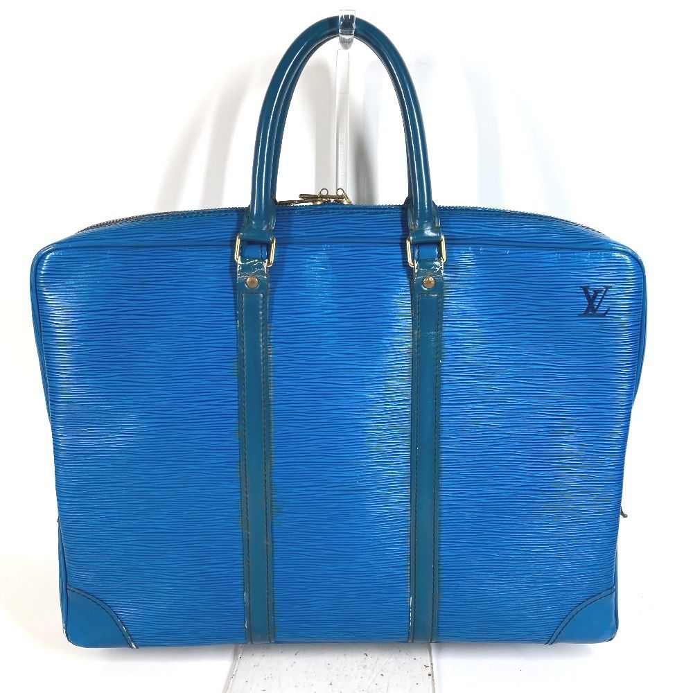 Louis Vuitton Business Bag Porto Documan Voyage Pdv Epi Leather Toledo Blue — view 2