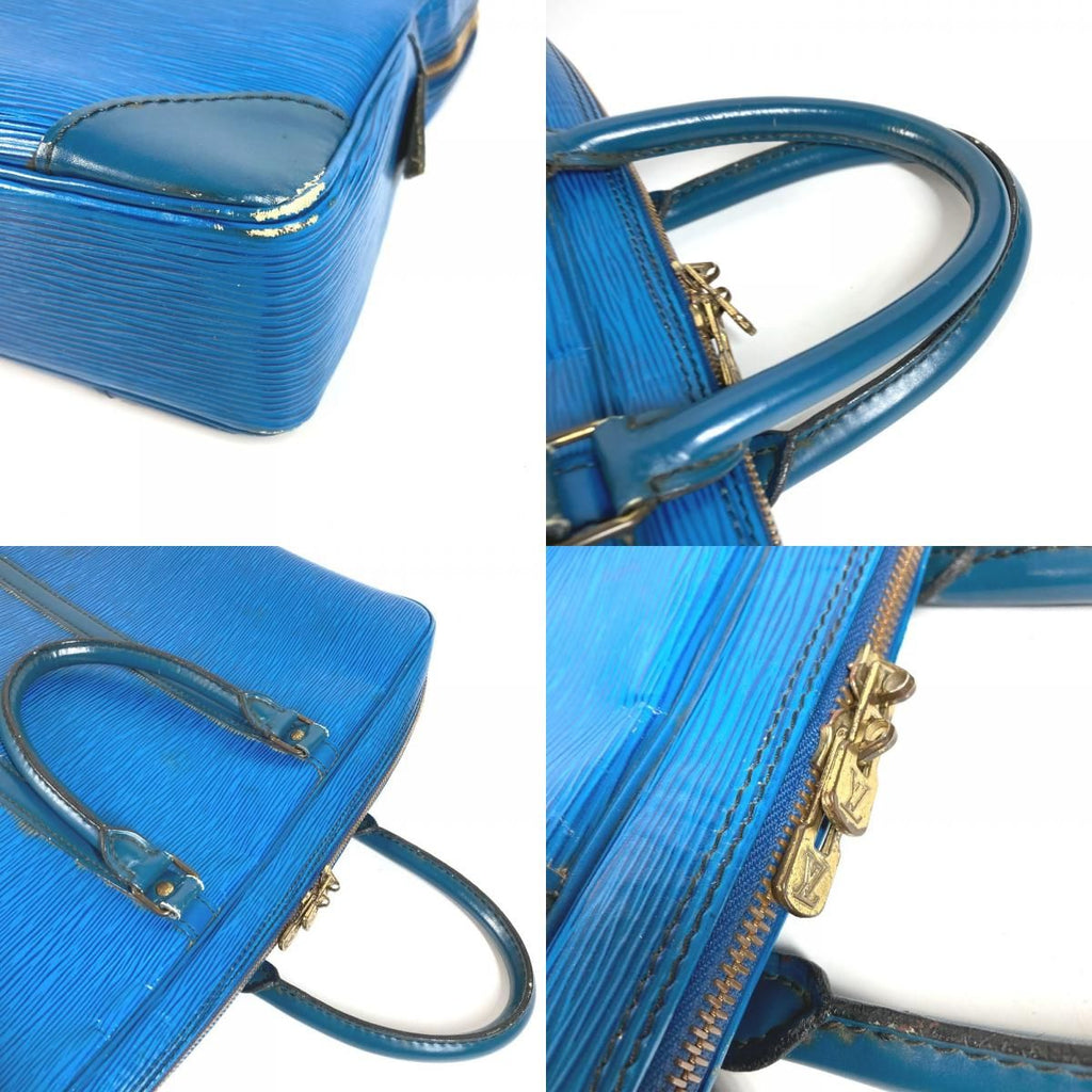 Louis Vuitton Business Bag Porto Documan Voyage Pdv Epi Leather Toledo Blue — view 7