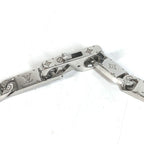 Louis Vuitton Necklace Monogram Tide Up Metal Silver — view 8