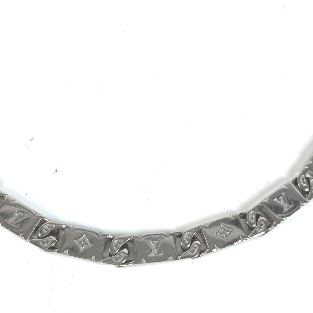 Louis Vuitton Necklace Monogram Tide Up Metal Silver — view 2