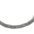 Louis Vuitton Necklace Monogram Tide Up Metal Silver — view 2